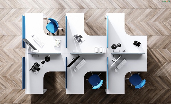 轉(zhuǎn)角型辦公桌